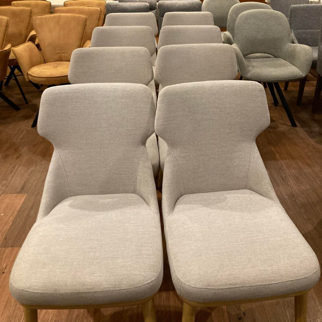 Restaurant wingback dining chairs cleaned