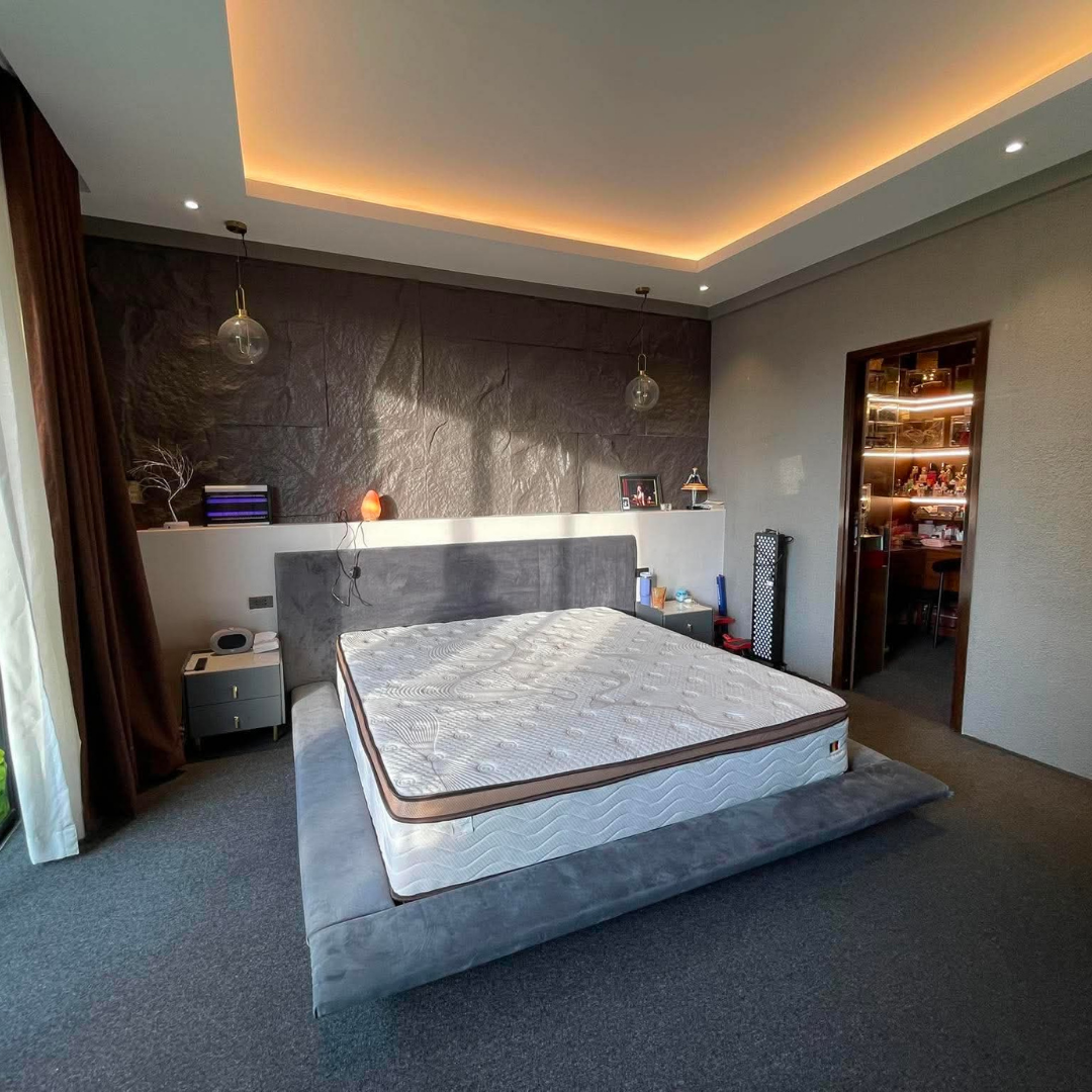 Master bedroom cleaned
